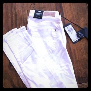 NWT Mavi Adriana white skinny jeans 27 32